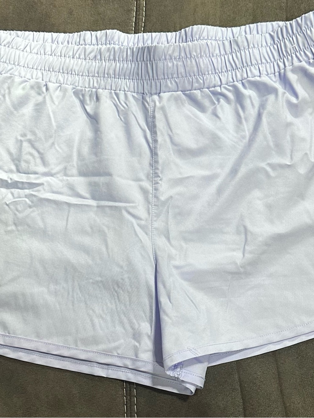 Xersion Light Lavender Athletic Elastic-Waist Shorts